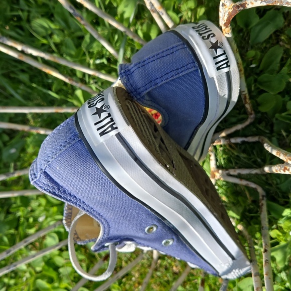 Converse ALL STAR Custom Chuck Taylor Low Top VIOLET NWOT Unisex - Picture 7 of 12